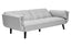 Valerie 3 Seat Light Grey Sofa Bed