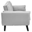 Valerie 3 Seat Light Grey Sofa Bed