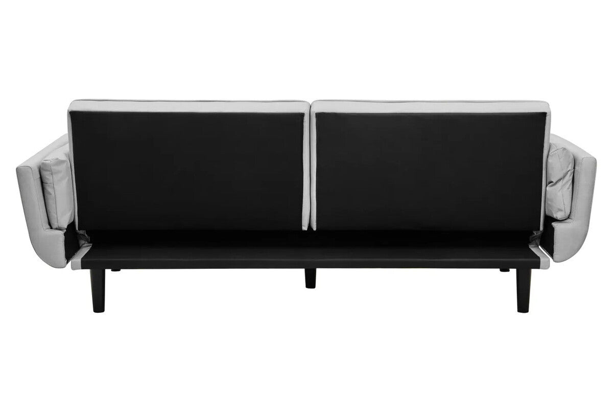 Valerie 3 Seat Light Grey Sofa Bed