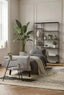 Valerie 3 Seat Light Grey Sofa Bed