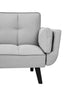 Valerie 3 Seat Light Grey Sofa Bed