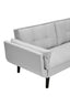 Valerie 3 Seat Light Grey Sofa Bed