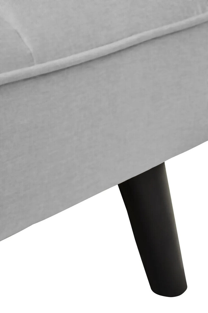 Valerie 3 Seat Light Grey Sofa Bed