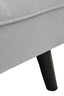 Valerie 3 Seat Light Grey Sofa Bed