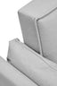 Valerie 3 Seat Light Grey Sofa Bed