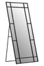 Hamilton Interiors Mirrors Tiana Floor Standing Mirror Black Frame House of Isabella UK