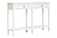 Heritage Two Drawer White Wooden Console Table