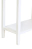 Heritage Two Drawer White Wooden Console Table