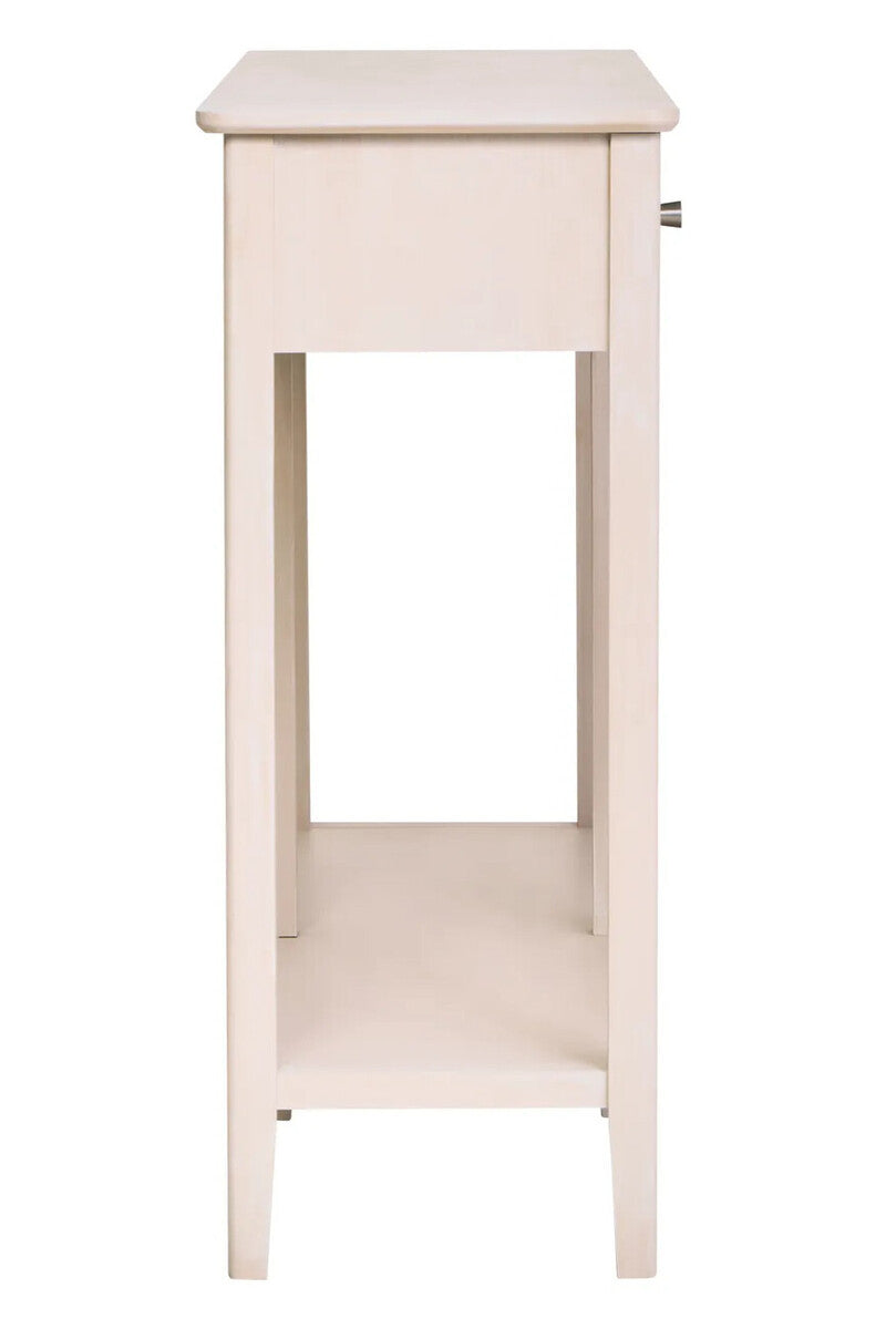 Heritage Two Drawer Taupe Wooden Console Table