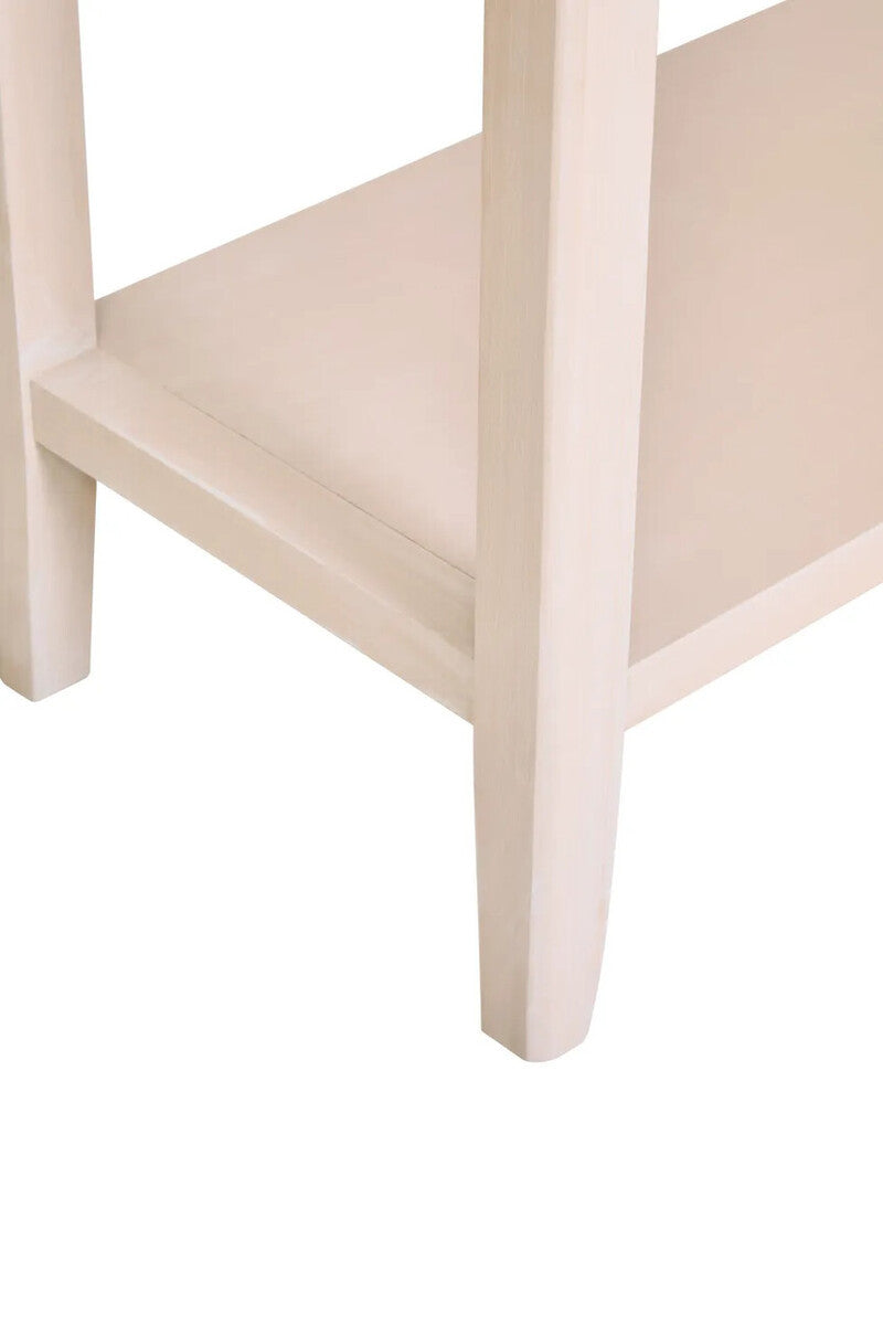 Heritage Two Drawer Taupe Wooden Console Table