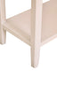 Heritage Two Drawer Taupe Wooden Console Table