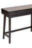 Heritage Two Drawer Black Finish Wooden Console Table