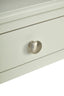 Heritage Two Drawer Bobble Detail Ivory Wooden Console Table