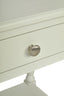 Heritage One Drawer Bobble Detail Ivory Wooden Bedside Table