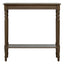 Heritage Dark Brown Rectangular Wooden Console Table