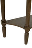Heritage Dark Brown One Drawer Wooden Console Table