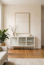 Addison Warm White Metal Fluted Glass Door Sideboard