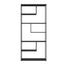 Acero Black Metal Multi Tier Shelving Unit