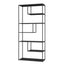Acero Black Metal Multi Tier Shelving Unit