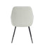 Maxwell Set of 2 Light Beige Textured Fabric Dining Chairs with Arms