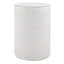 Borderline White Drum Table