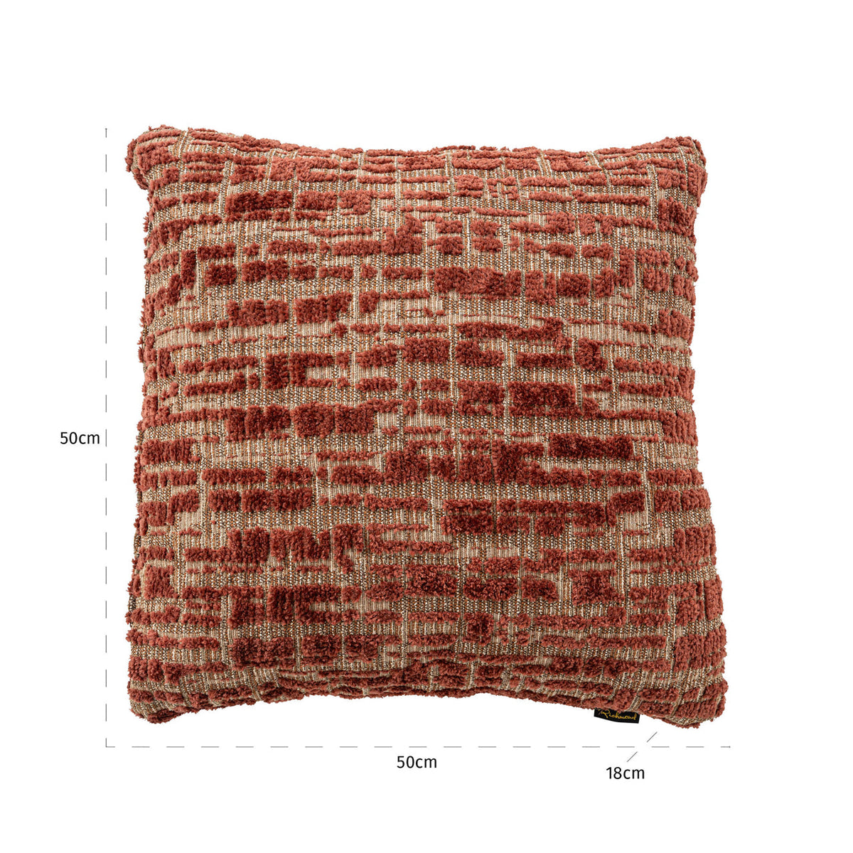 Cushion Elin terra 50x50