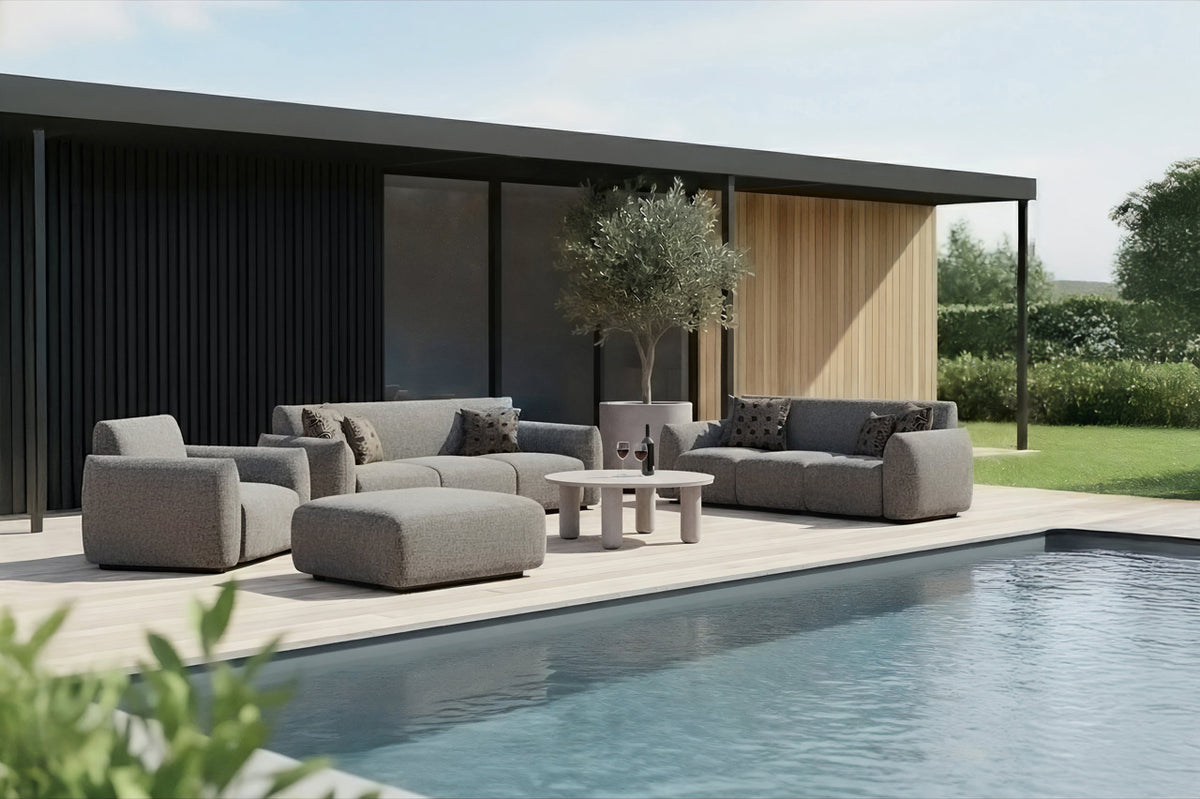 Outdoor sofa Dawson greige alpine