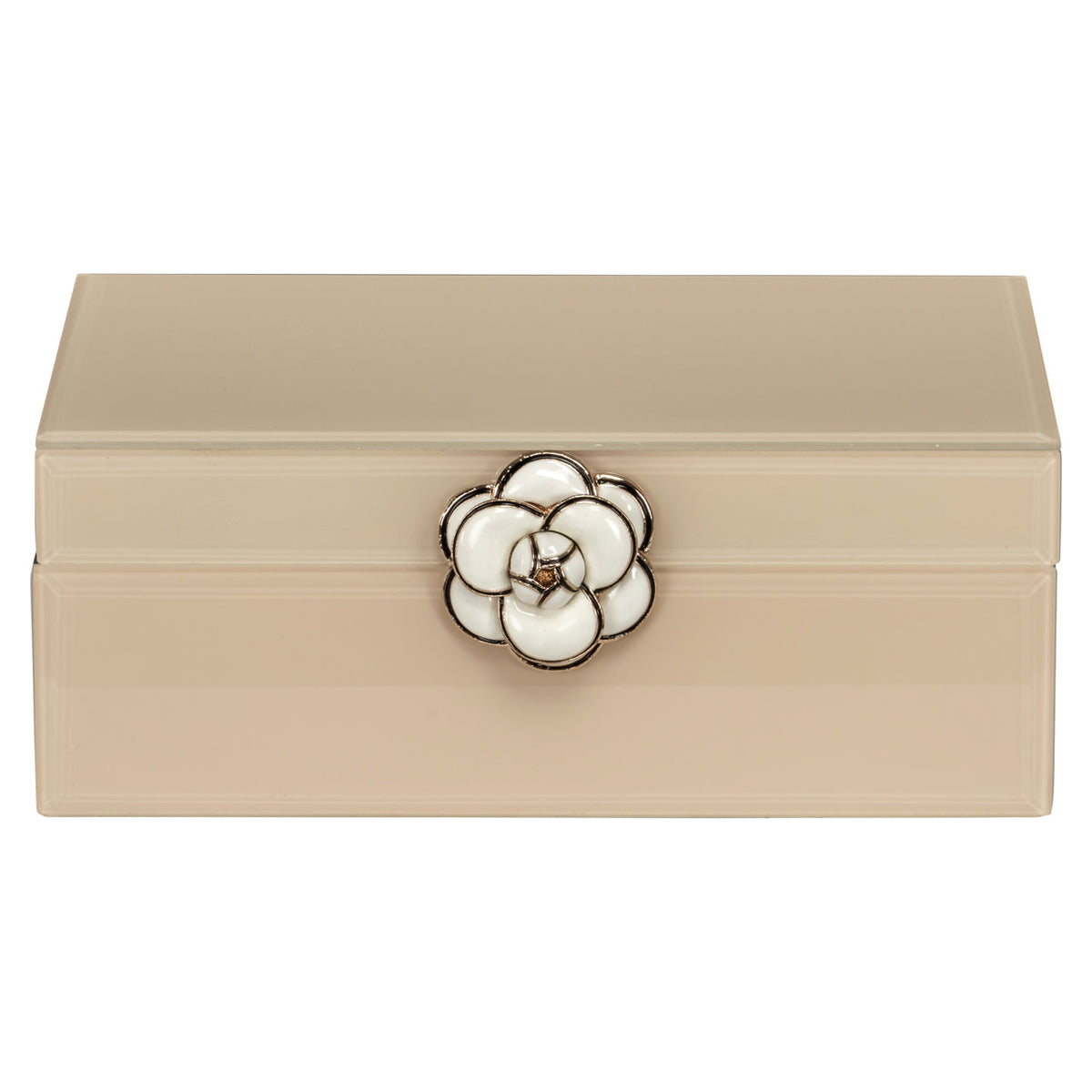 Storage box Abbey ivory small