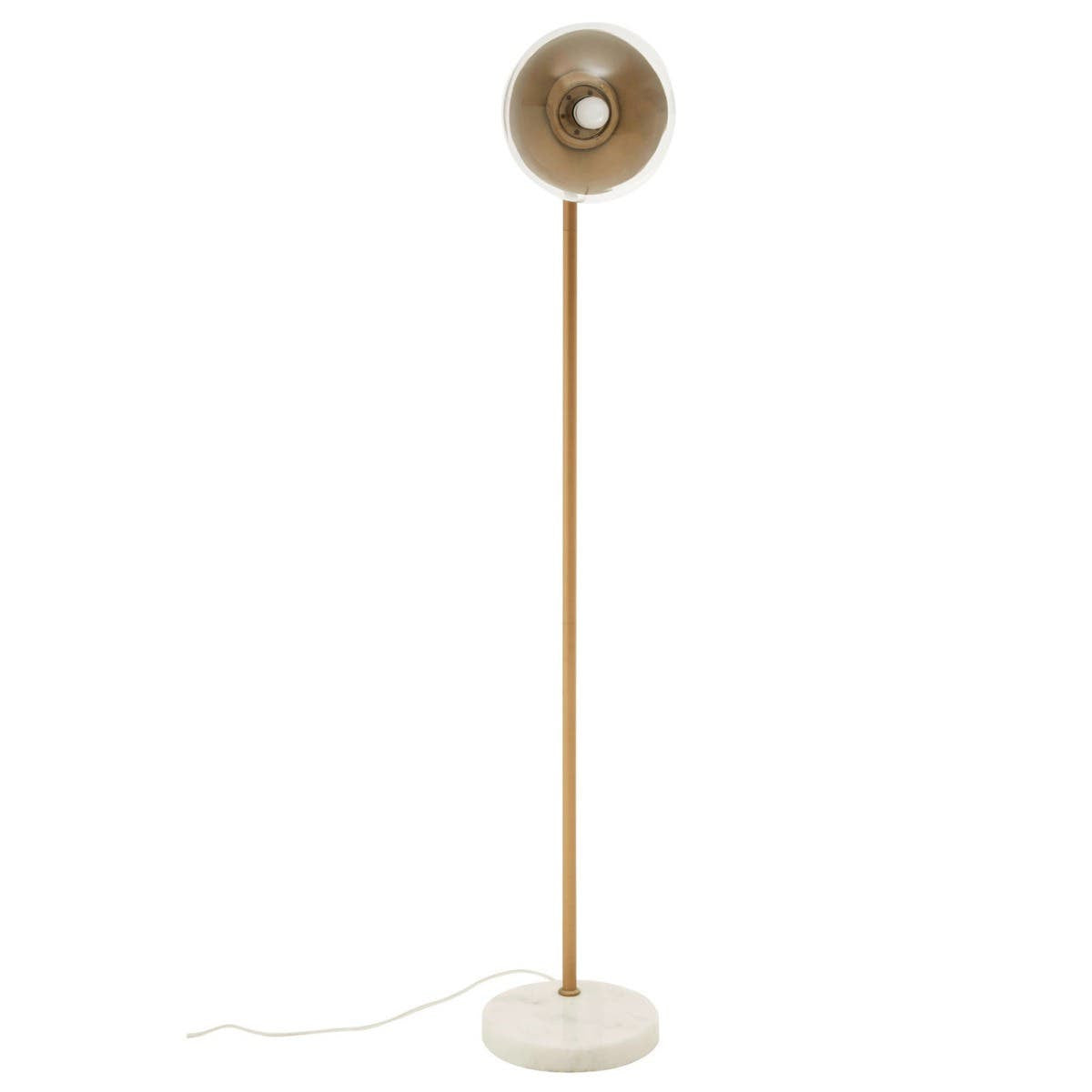 Revive Gold Finish Metal Floor Lamp