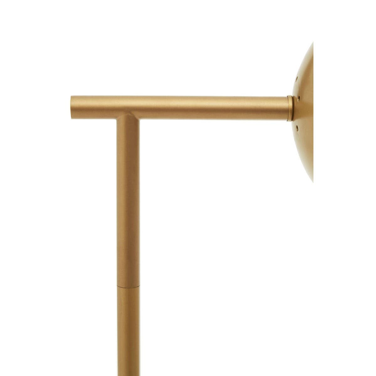 Revive Gold Finish Metal Floor Lamp