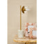 Revive Gold Finish Metal Table Lamp with White Marble Base
