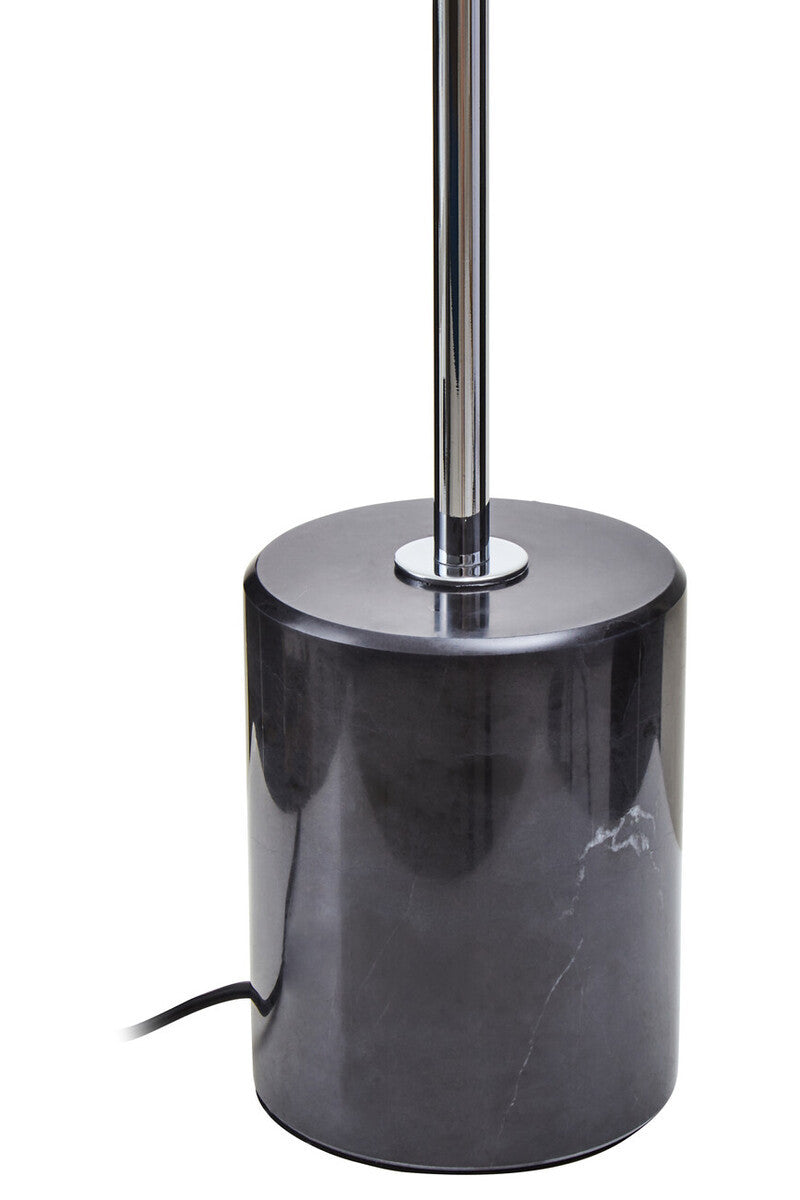 Revive Small Silver Finish Metal Table Lamp