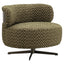 Lounge chair Lauren moss chevron swivel
