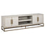 TV cabinet Whitebone brass verona grey  200