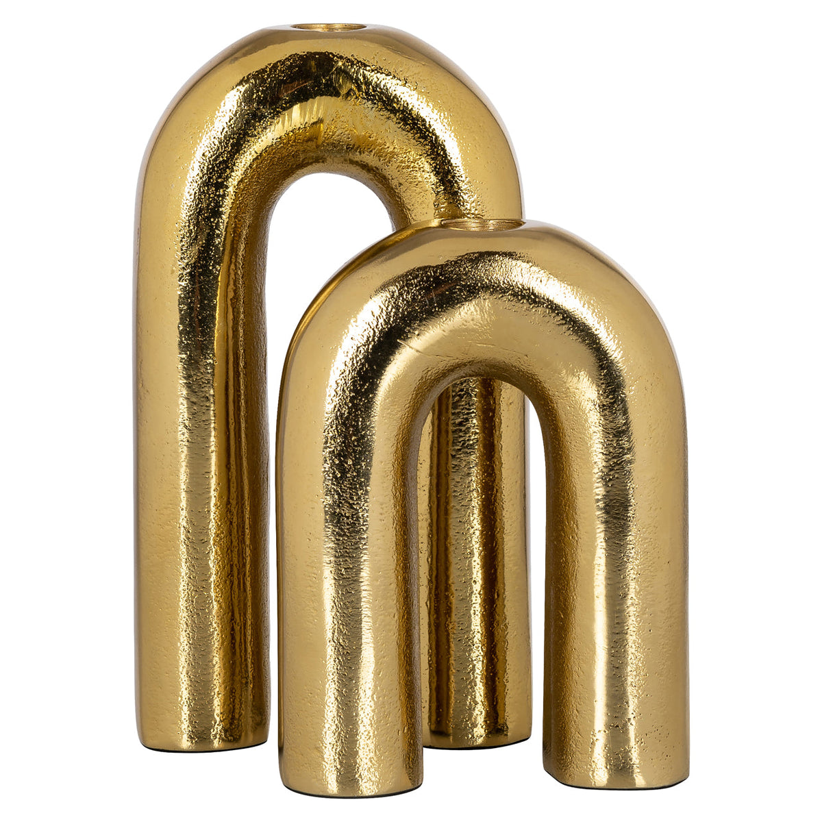 Candle holder Rowin gold large