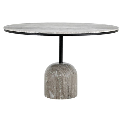 Dining table Duncan 120Ø (White)