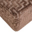 Pouffe & Footstool Ciela brown labyrinth