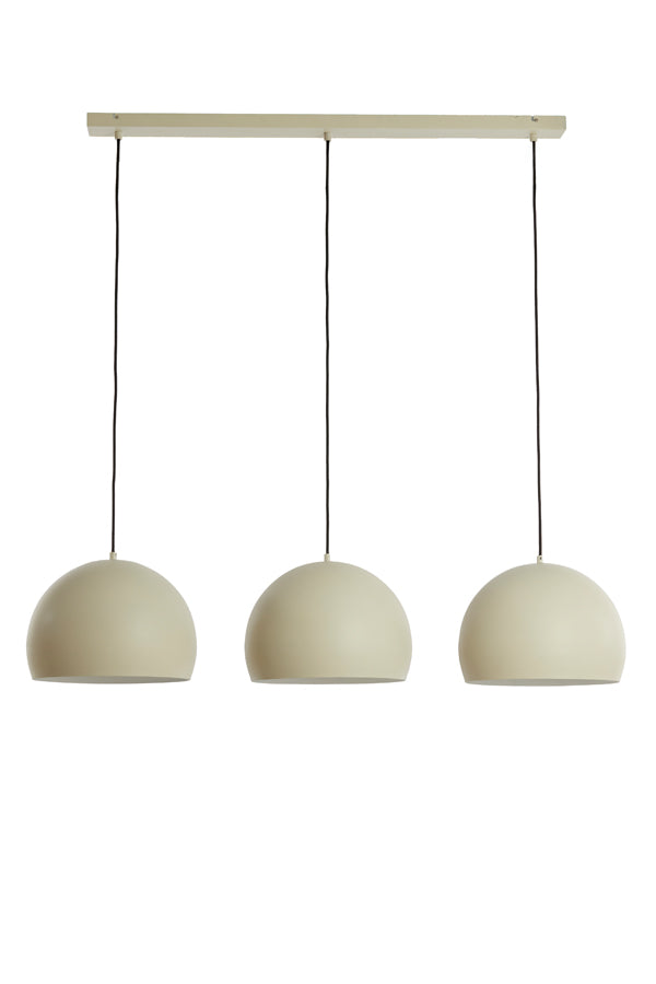 Hanging lamp 3L 120x33x25 cm JAICEY light grey