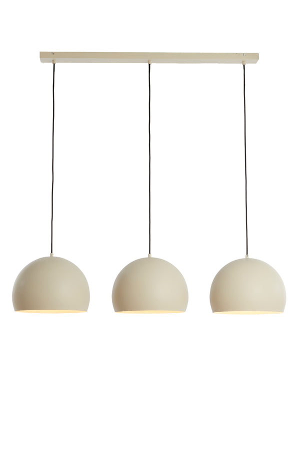 Hanging lamp 3L 120x33x25 cm JAICEY light grey