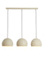 Hanging lamp 3L 120x33x25 cm JAICEY light grey