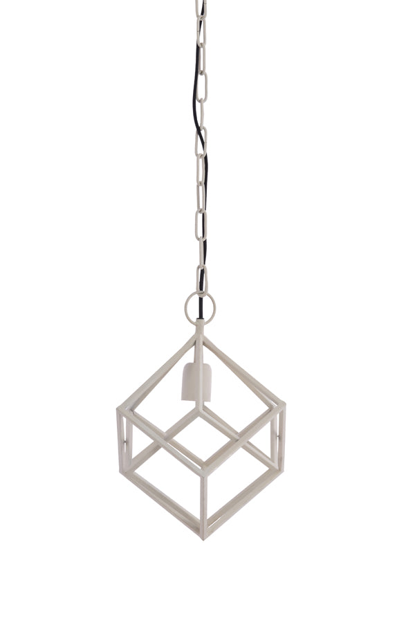 Hanging lamp 26x36 cm DRIZELLA cream