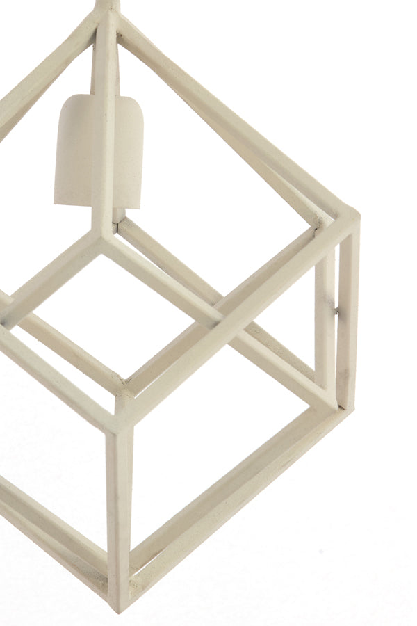 Hanging lamp 26x36 cm DRIZELLA cream