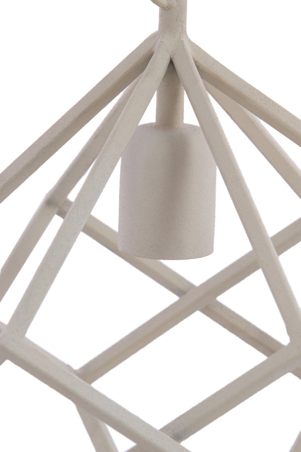 Hanging lamp 26x36 cm DRIZELLA cream