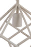 Hanging lamp 26x36 cm DRIZELLA cream