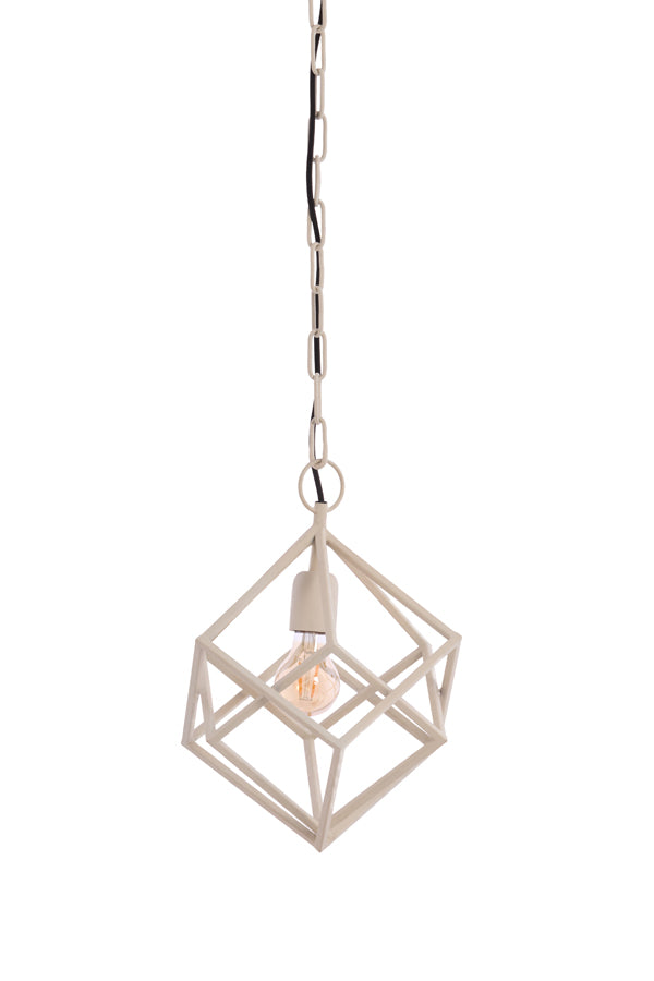 Hanging lamp 26x36 cm DRIZELLA cream