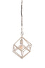Hanging lamp 26x36 cm DRIZELLA cream