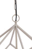 Hanging lamp 3L 46x56 cm DRIZELLA cream
