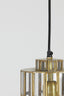 Hanging lamp 15x31 cm SSTRENE antique bronze+glass