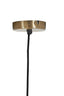 Hanging lamp 15x31 cm SSTRENE antique bronze+glass