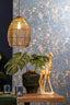 Hanging lamp 23x31 cm MEYA black-gold
